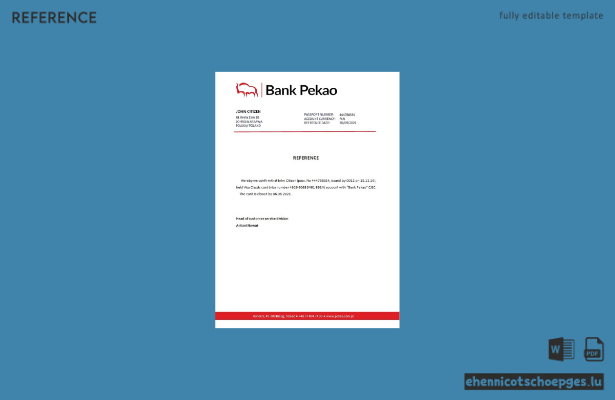 Beispiel für die Schließung der polnischen Bank Pekao